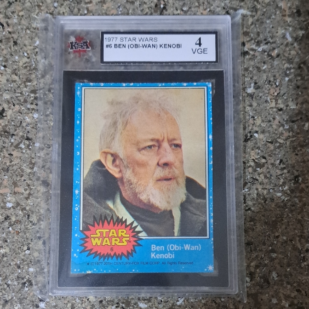 Star Wars Ben Kenobi 1977 Trading Card